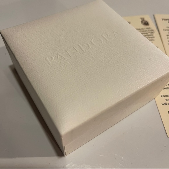 Silver Pandora Bracelet with 13 Charms - Picture 10 of 11